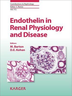 cover image of Endothelin in Renal Physiology and Disease